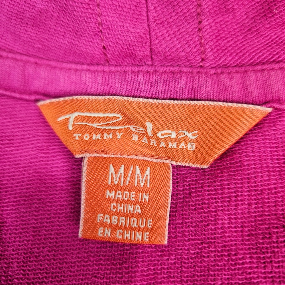 Women's Tommy Bahama Relax Sz Medium Open Front Waterfall Cardigan Flowy Stretch - Picture 3 of 6